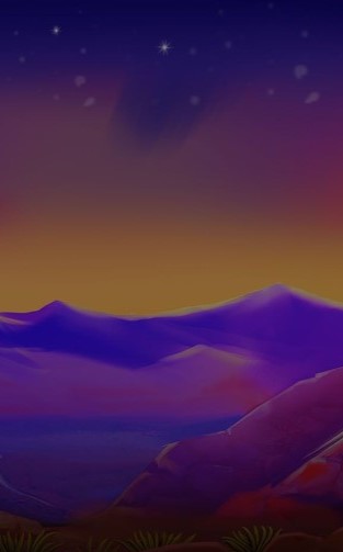 Daily Wolf gold bg